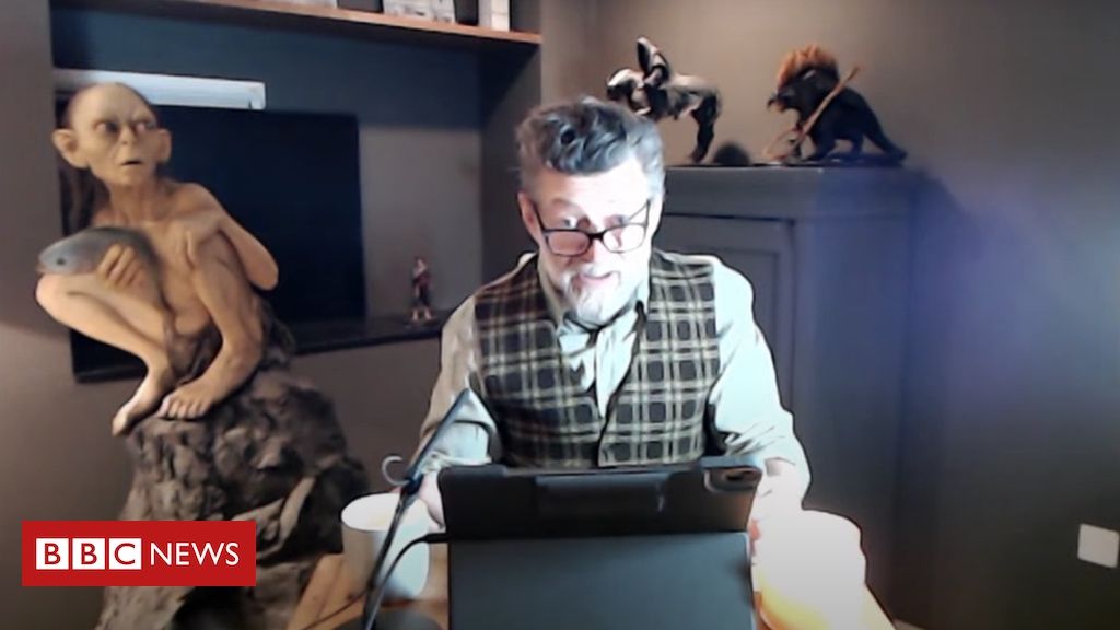 I love that Andy Serkis spent 11 hours reading the entire Hobbit, complete with Gollum voice where appropriate, on a live stream for charity. That is an accomplishment!