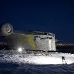 Star Wars Mandalorian ship in Siberia