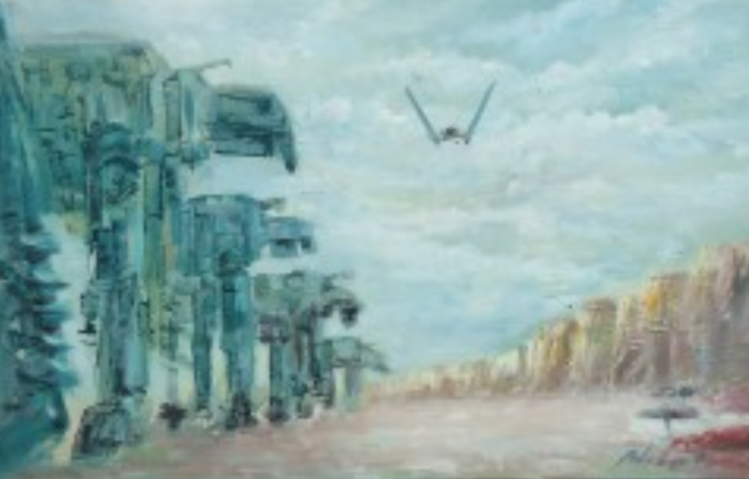Star Wars paintings