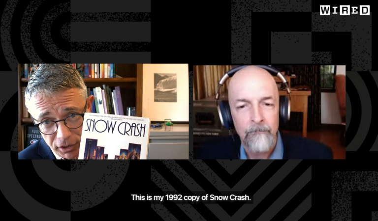 Neal Stephenson talks about climate change