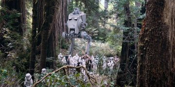Endor forest in Star Wars